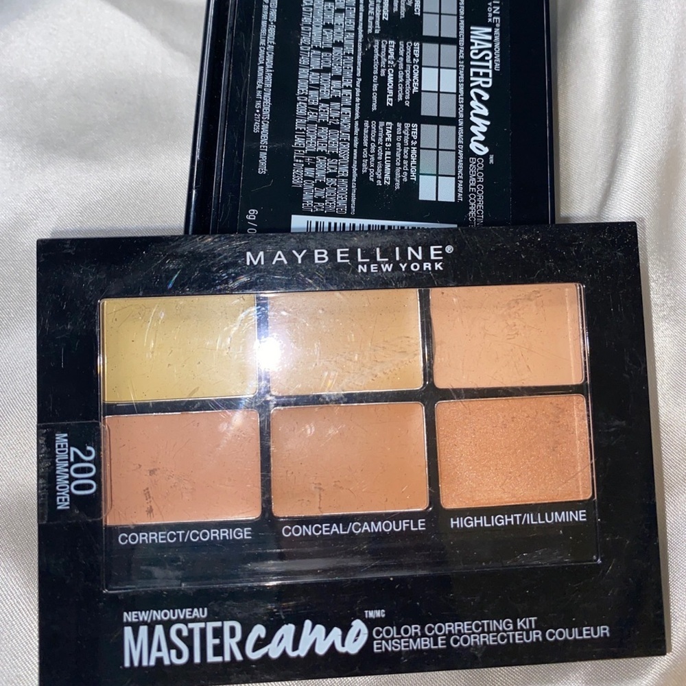 Maybelline Master Camo Color Correcting Kit # 200 Medium NEW